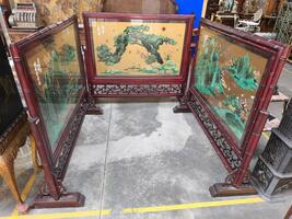 3 panneau décoratif asiatique 