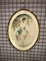 Gravure de Louis icart -225 euros 