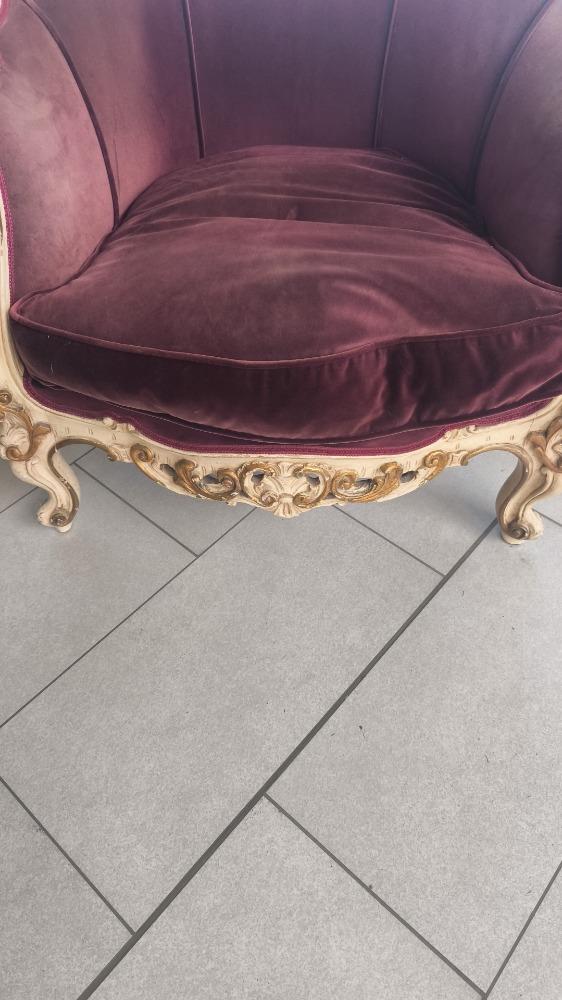 Paire de fauteuils rococo 