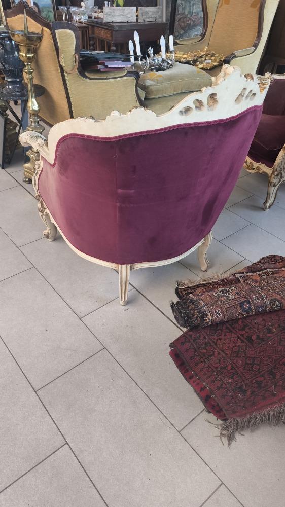 Paire de fauteuils rococo 