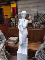 Statuts en marbre de carrare 