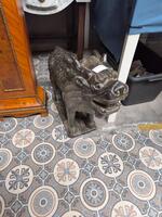 Sujet animalier en pierre bleu -650 euros 
